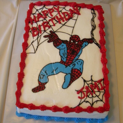 Web-Slinging Spiderman