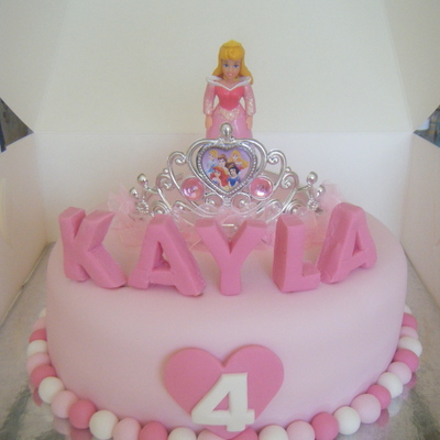 Disney Princess Birthday Cake