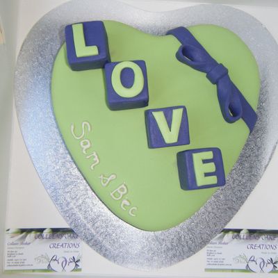 1St Year Anniversary Cake