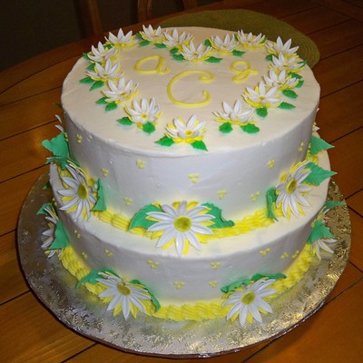 Daisy Wedding Cake