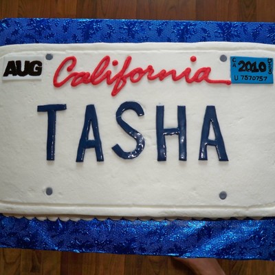 Calkifornia License Plate