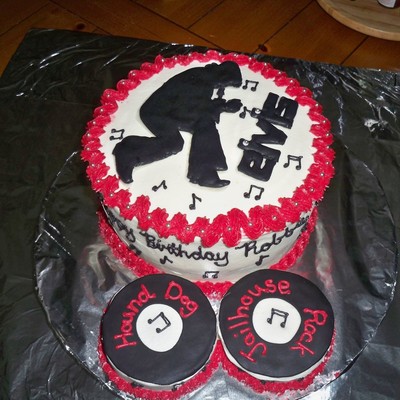Elvis Birthday Cake