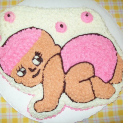 Pink Baby With Bonnet