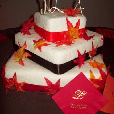 Fall Wedding Cake