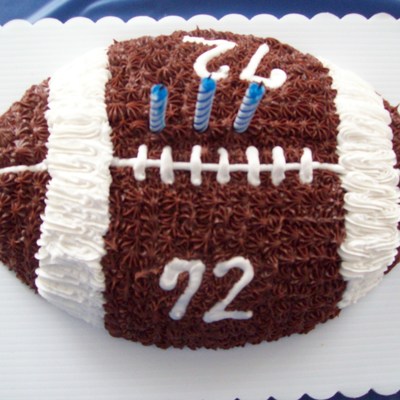 Football Birthday Cake