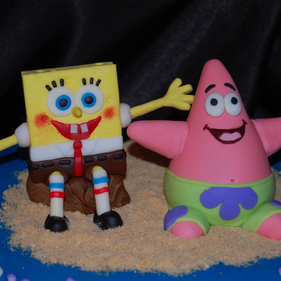 Spongebob And Patrick Cake