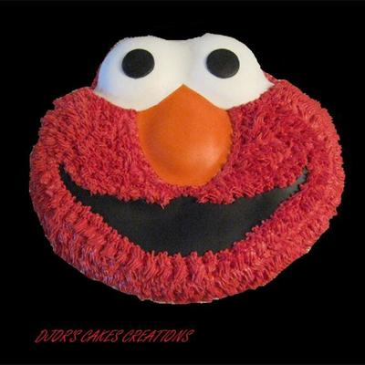 Elmo Cake