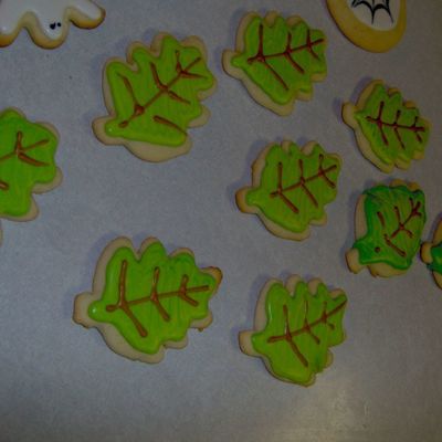 Fall Leaf Cookies