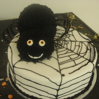 Halloween Spider Web Fondant Bc