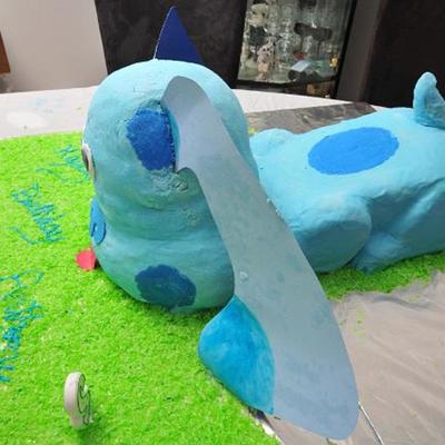 Blues Clues Dog Birthday Cake
