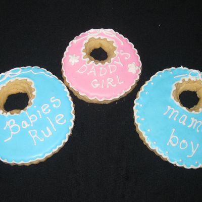 Baby Bib Cookies