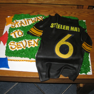 Steeler Opening Game Cake