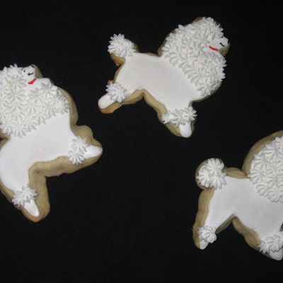 Poodle Cookies