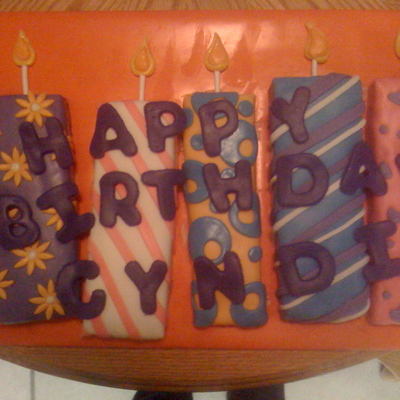 Birthday Candles Cake