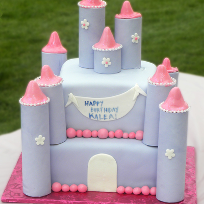 Princess Castle Cake