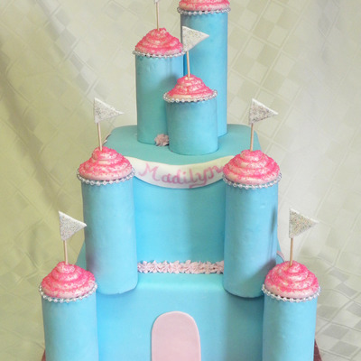 Princess Castle Cake