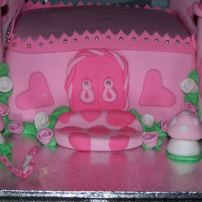Princess Castle Birthday Cake