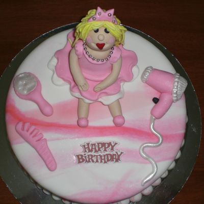 Hairdressers Birthday Cake