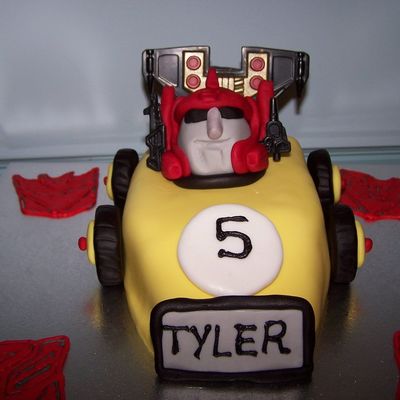 Transformers Cake