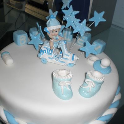 Baby Boy Name Day Cake