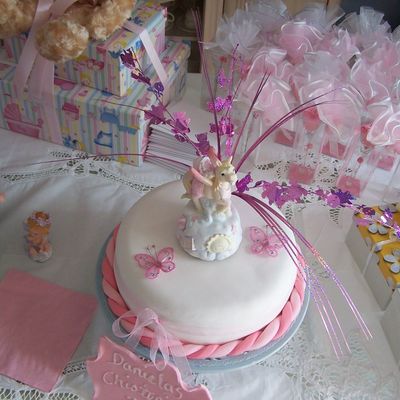Girls Christening Cake