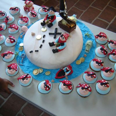 Pirate Party Birthday Cake