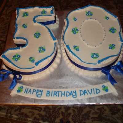 Davids 50Th Birthday Cake.