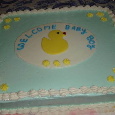 Baby Shower Cake.