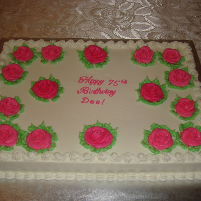 Dee's Birthday Cake.