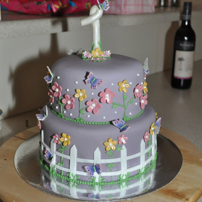 1St Birthday Cake (Girls)