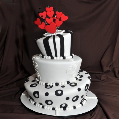 Black And White Topsy Turvy