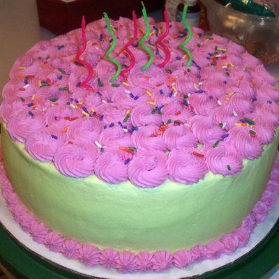 Short Notice Birthday Cake