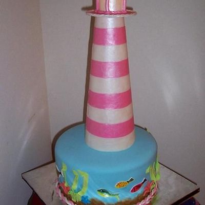 Lighthouse Cake