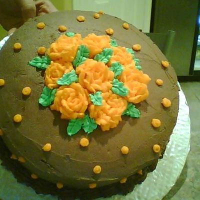 Wilton Course 1 Final Cake