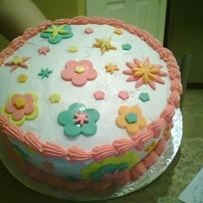 Flower Birthday Cake