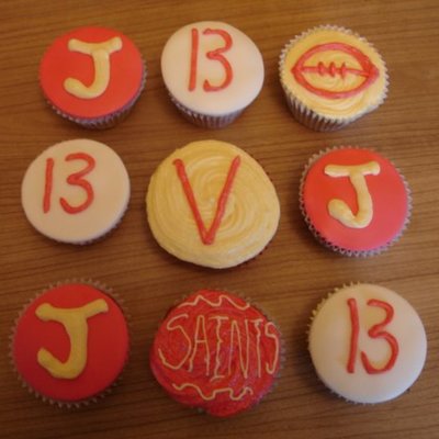Sports Cupcakes