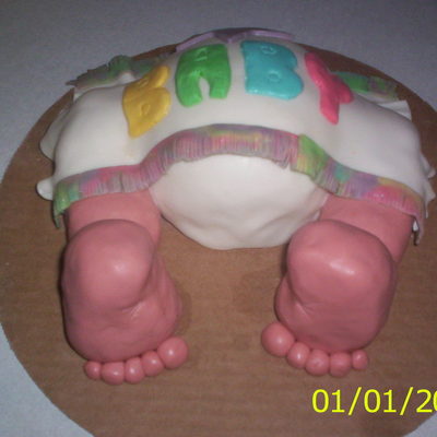 Baby Bottom For Babyshower
