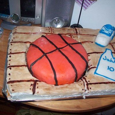 Basket Ball And Sneakers