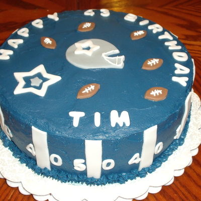 Football Theme Cake