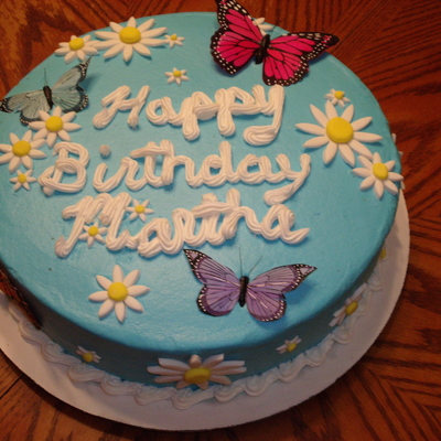 Daisies And Butterflies