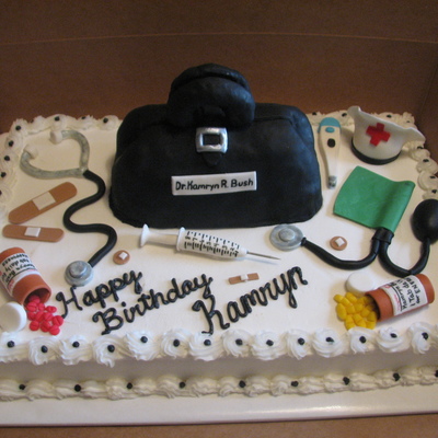 Doctor/nurse Themed Cake
