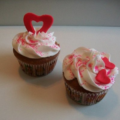 Heart Cupcakes
