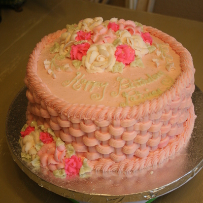 Pink Birthday Cake