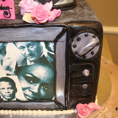 Tv Birthday Cake