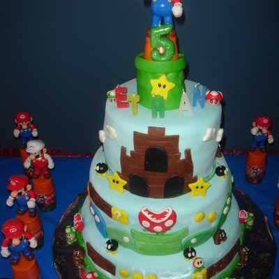 Super Mario Cake