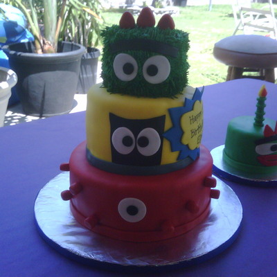 Yo Gabba Gabba Cake