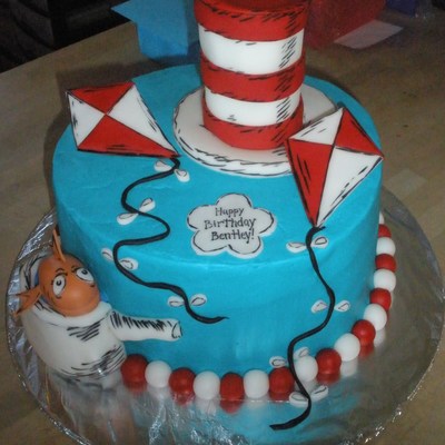 Dr. Seuss Cake