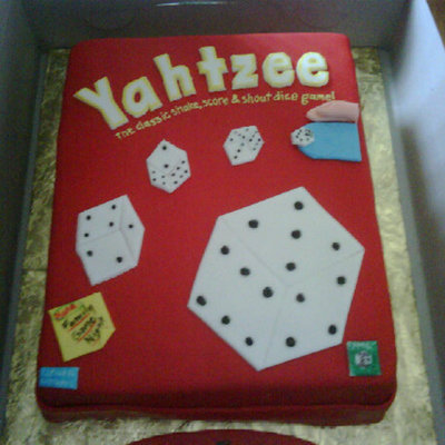 Yahtzee Cake