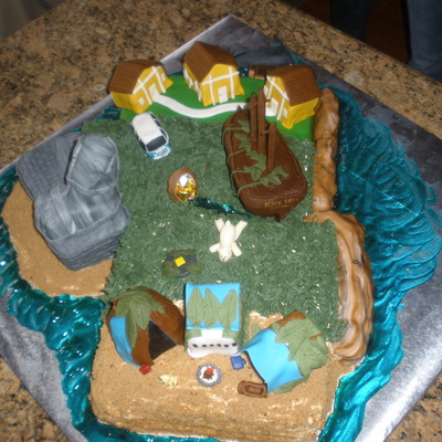 Lost Finale Cake