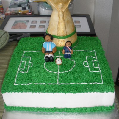 World Cup Birthday Cake